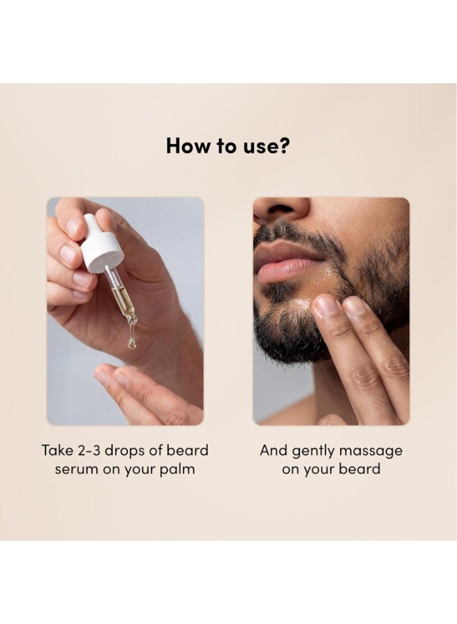 مان ماترز سيروم Man Matters BeardGro لنمو اللحية للرجال، 30 مل | يحتوي على 4% أناجين، 2% أمينكسيل، 1% إكليل الجبل | يقلل من فراغات اللحية ويعزز نمو لحية أكثر كثافة | خفيف الوزن وسريع الامتصاص. - Image 3